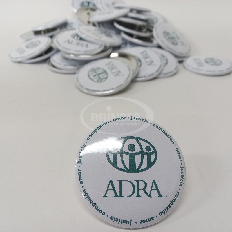 Pines Personalizados con Impresión Térmica